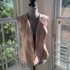 BCBG rose vest